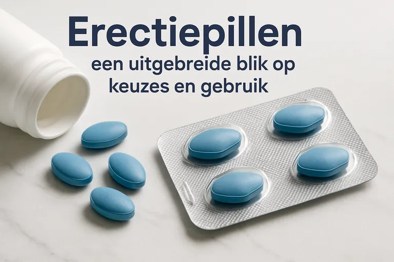 Erectiepillen: een uitgebreide blik op keuzes en gebruik