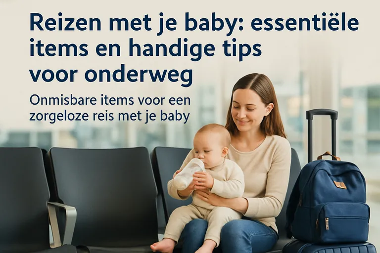 Reizen met je baby: essentiële items en handige tips voor onderweg